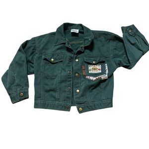 VINTAGE RARE BUGLE BOY, kids,  DENIM JACKET 6x